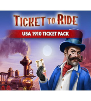 Ticket to Ride - USA 1910 Ticket Pack DLC Steam Key GLOBAL
